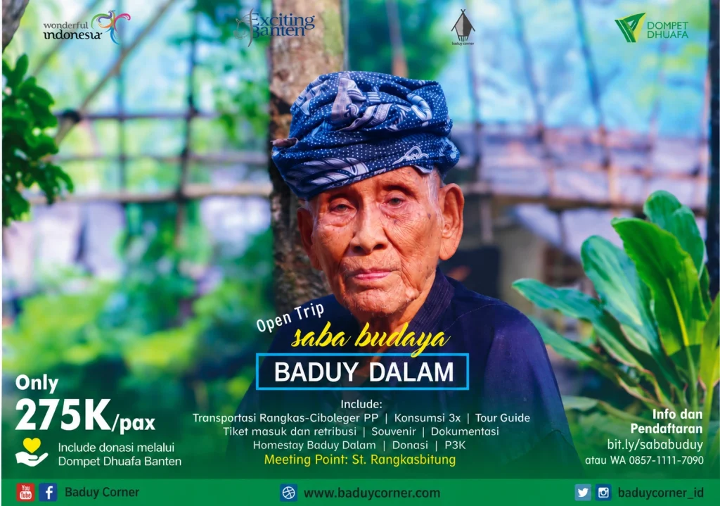 Open Trip Saba Budaya Baduy Dalam